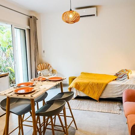 Le Sunset, Magnifique Studio Pieds Dans L'Eau, L'Ermitage Les Bains Filaos Exterior foto